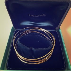 Tiffany & Co. Peretti Wave Yellow Gold Bracelet